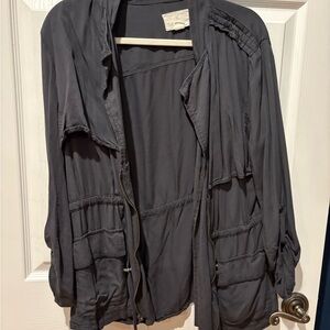 Women's Charcoal Utility Jacket